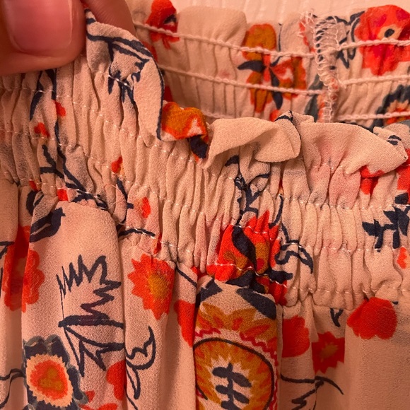 Tie strap smocked maxi - Picture 3 of 5